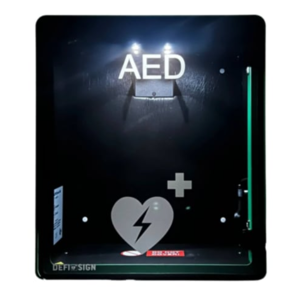 Teca DefiSign Nox per defibrillatori AED da esterno con allarme