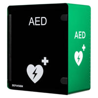 Teca DefiSign Nox per defibrillatori AED da interno con allarme
