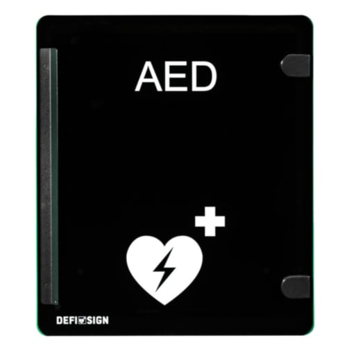 Teca DefiSign Nox per defibrillatori AED da interno con allarme