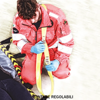 Telo portaferiti WOW a 10 maniglie + tracolle