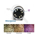Videodermatoscopio Mic-Fi - WI-FI/USB a tripla illuminazione e Software Derma