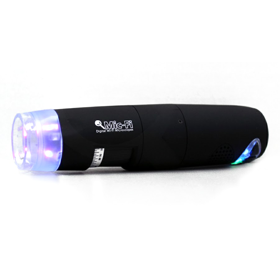 Videodermatoscopio Mic-Fi - WI-FI/USB a tripla illuminazione e Software Derma