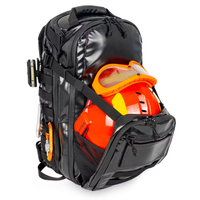 Zaino per vigili del fuoco ELITE BAGS Helmbag's - Nero