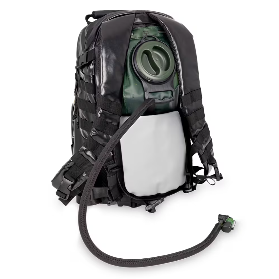 Zaino per vigili del fuoco ELITE BAGS Helmbag's - Nero