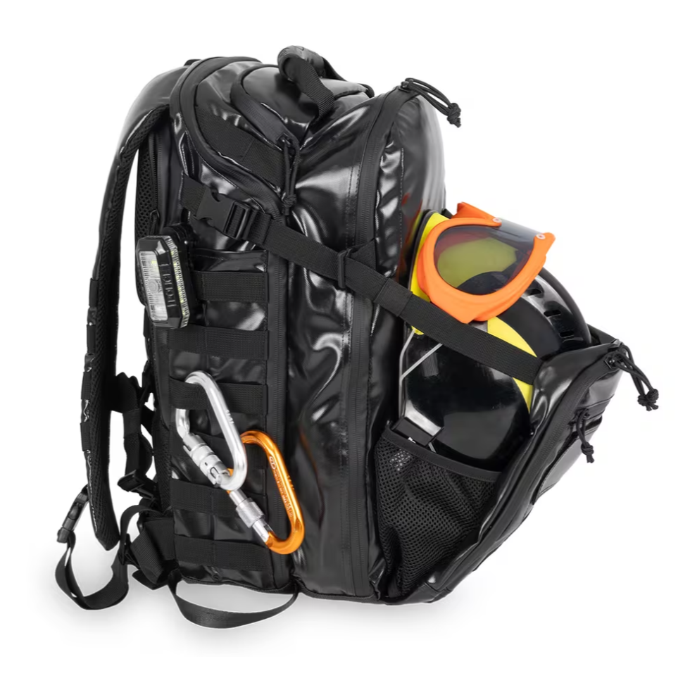 Zaino per vigili del fuoco ELITE BAGS Helmbag's - Nero