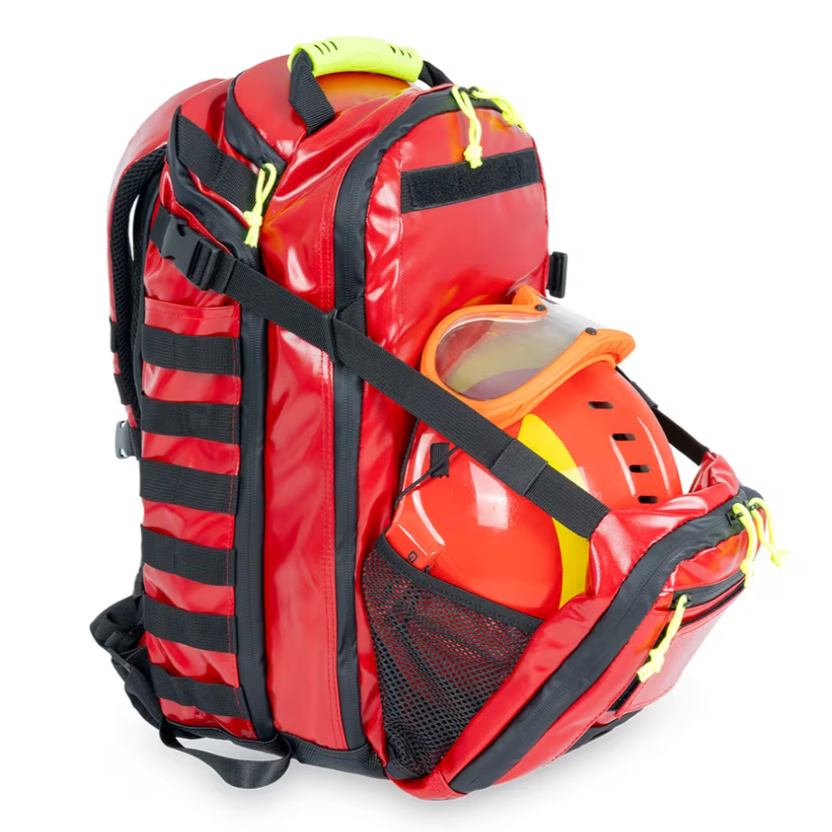 Zaino per vigili del fuoco ELITE BAGS Helmbag's - Rosso