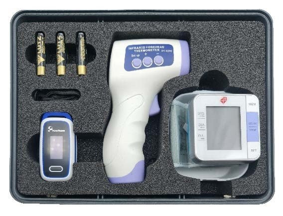 Diagnostic Kit- Termometro, Saturimetro, Misuratore Pressione