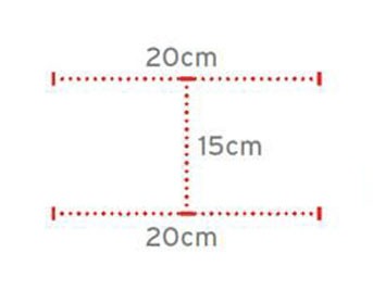 Quadripode a base stretta con manico aperto BRIO RP726