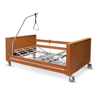 Letto da degenza elettrico BANJO Large - Elevabile in altezza + Asta sollevamalati