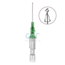 Aghi cannula 1 via B.Braun Introcan Safety 18Gx32mm Verde, senza alette, in FEP (conf. 50 pz.)