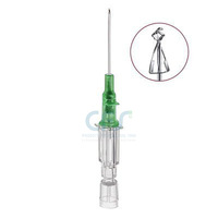 Aghi cannula 1 via B.Braun Introcan Safety 18Gx32mm Verde, senza alette, in FEP (conf. 50 pz.)