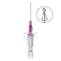 Aghi cannula 1 via B.Braun Introcan Safety 20Gx45mm Rosa, senza alette, in FEP (conf. 50 pz.)