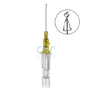 Aghi cannula 1 via B.Braun Introcan Safety 24Gx19mm Giallo, senza alette, in FEP (conf. 50 pz.)