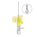 Aghi cannula 2 vie B.Braun Vasofix Safety 24GX19mm Giallo,in PUR (conf. 50 pz.)