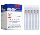Aghi per agopuntura HWATO ramati con tubo guida - 0,30x40 mm (100 pz.)