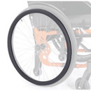 Anelli ad autospinta con supergrip CLA232 per carrozzina ARDEA ATMOS (coppia)