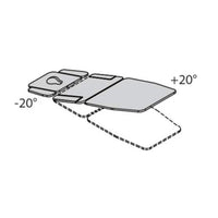Lettino elettrico ad altezza variabile GIOVE 7 - Larghezza cm 65