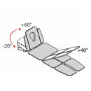 Lettino elettrico ad altezza variabile IRIDE - Larghezza 65 cm