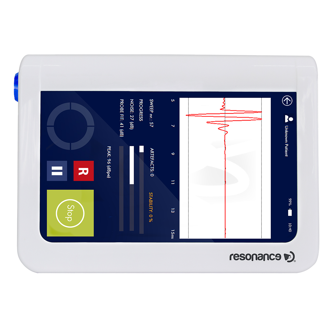 Apparecchio per Otoemissioni RESONANCE r14o (TEOAE Screener-Diagnostico) + Software PC