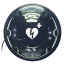 Teca per defibrillatore Rotaid Solid Plus Heat da esterno con termoregolatore e allarme - Verde