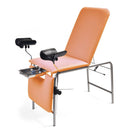 Lettino ginecologico EMERALD - cromato - Colore Arancio