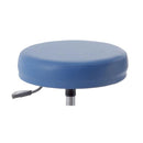 Sgabello con sedile imbottito - base in plastica elevabile a gas