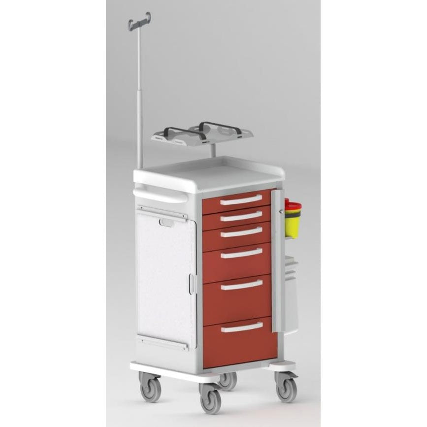 Carrello Emergenza I-MEDIK Hospital - 6 cassetti