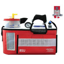 Aspiratore da emergenza OB2012 FA a batteria/12V (BSU154) - Staffa ambulanza -  vaso autoclavabile da 1 lt