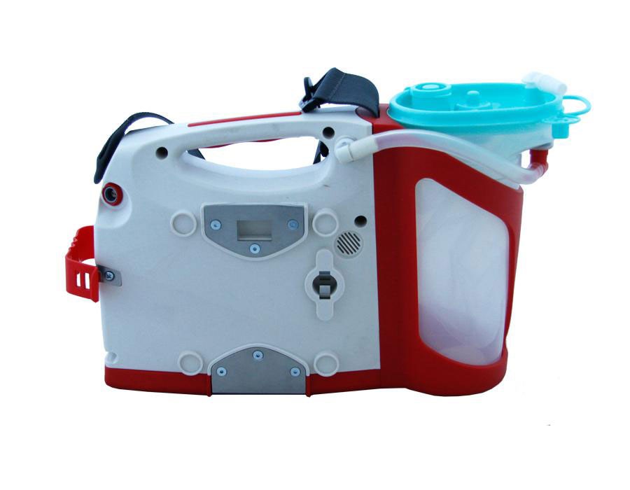 Aspiratore da emergenza OB3000 FM a batteria/11V - Sacca monouso da 1 lt