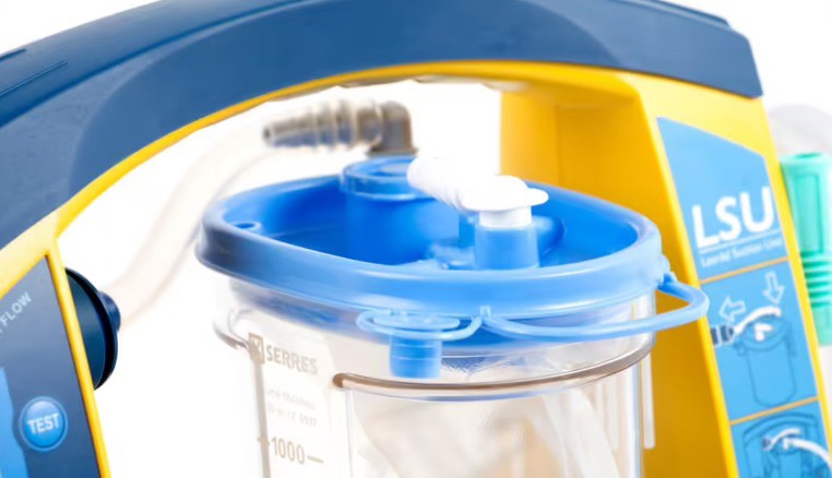 Aspiratore LAERDAL LSU - Con vaso monouso SERRES