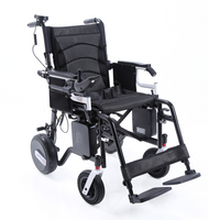Carrozzina elettrica pieghevole con controller caregiver Moretti MOBILITY 890 CM890
