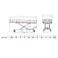 Barella doccia elettrica NEFTI SLIM BI111 - Portata 200 Kg