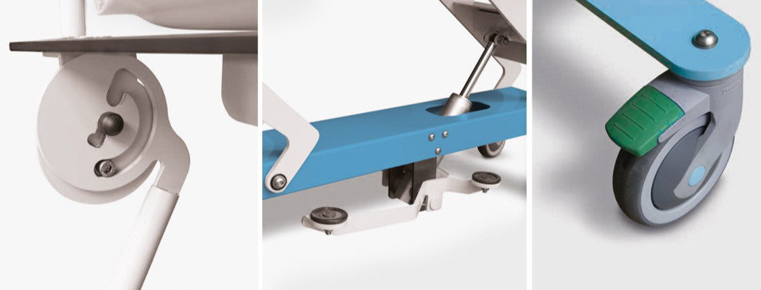 Barella doccia elettrica - Portata 190 Kg