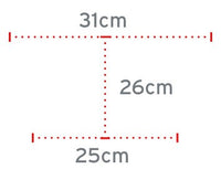 Quadripode a base larga con manico aperto a base larga BRIO RP723