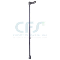 Bastone in alluminio regolabile BRIO RP153S - Manico anatomico sx