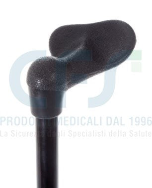 Bastone in alluminio regolabile BRIO RP153S - Manico anatomico sx