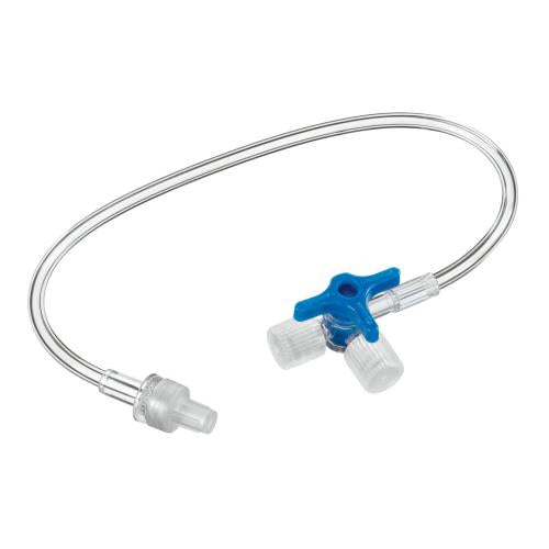 Rubinetto a 3 vie B.Braun Discofix con prolunga 50 cm (conf. 50 pz.)