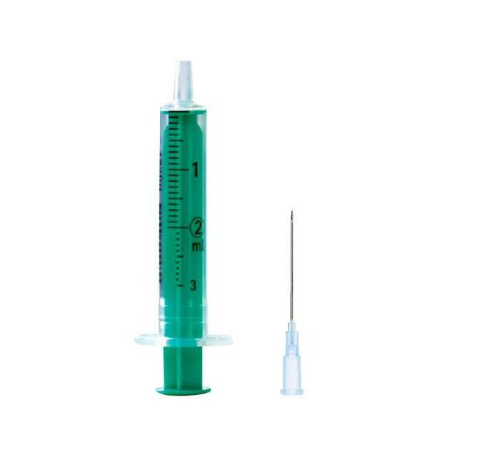 Siringa B.Braun Injekt DUO 3 ml Luer centrale - Ago 23Gx30mm (conf. 100 pz.)