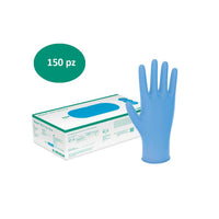 Guanti in nitrile senza polvere Vasco Nitril Sky-Blue (conf. 150 pz.)