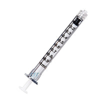 Siringa senza ago BD Plastipak 1 ml - Luer Lock (conf.100 pz.)