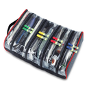 Borsetta multi-compartimenti ELITE BAGS Tray - Nera