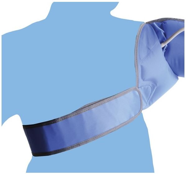 Bracciale 4 sezioni per pressoterapia ADVANCE completo di tubi LTM563-S (taglia S/M)