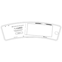 Bracciale per adulti monouso, per arto sinistro A&D TM2440/2441/2430 (10 pz..)