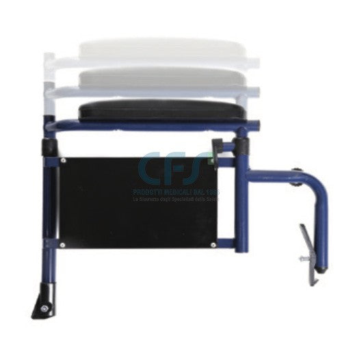 Bracciolo elevabile CPA150 per carrozzine ARDEA Start/Next/Go (coppia)