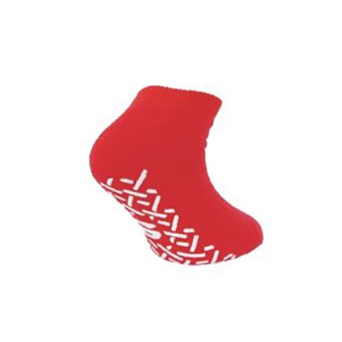 Calzini antiscivolo MEDLINE Rosso - Taglia S (48 pz.)