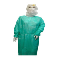 Camice monouso in TNT Verde SB30 g/m2 - non sterile