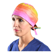 Cappellino chirurgico fantasia Arcobaleno - M