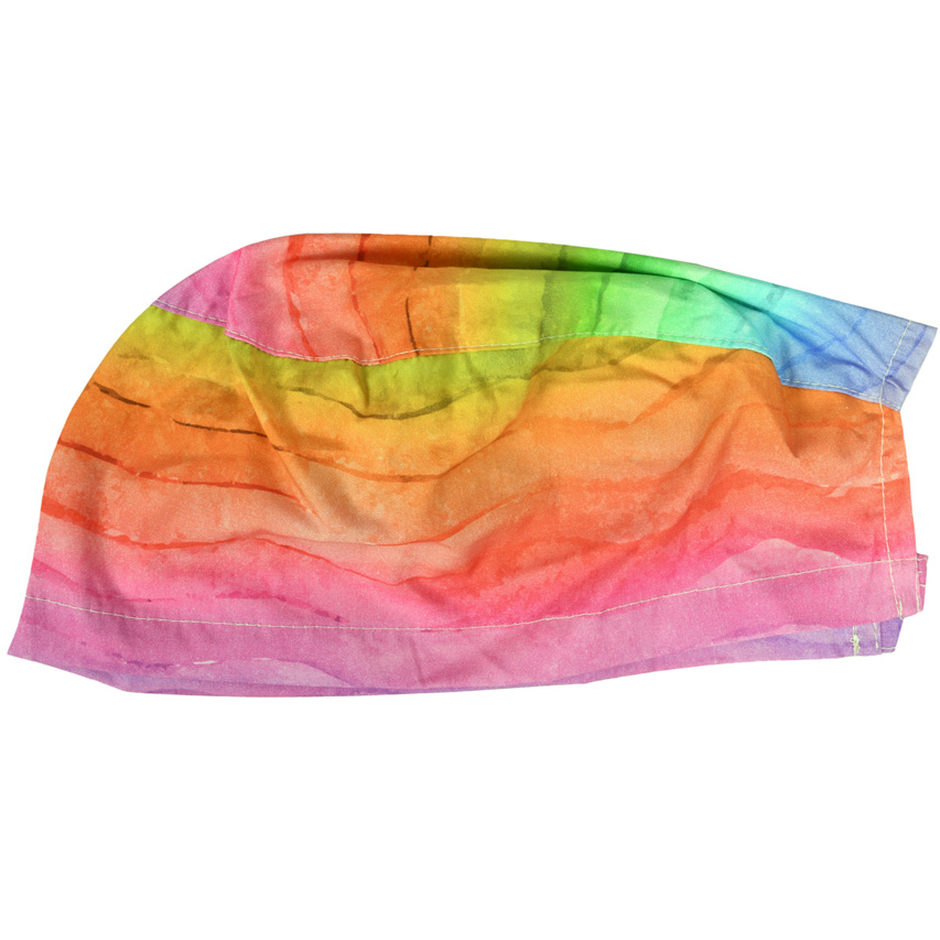 Cappellino chirurgico fantasia Arcobaleno - M