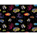 Cappellino chirurgico fantasia Barriera corallina - M