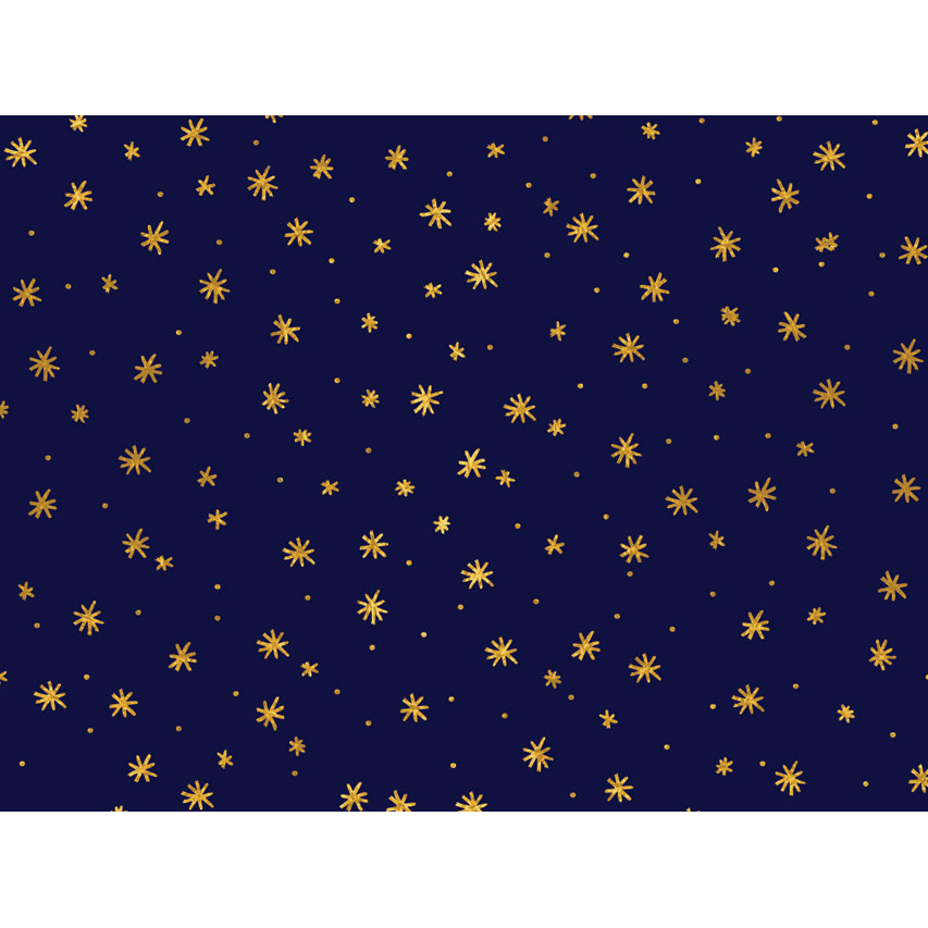 Cappellino chirurgico fantasia Blu notte con stelle - M